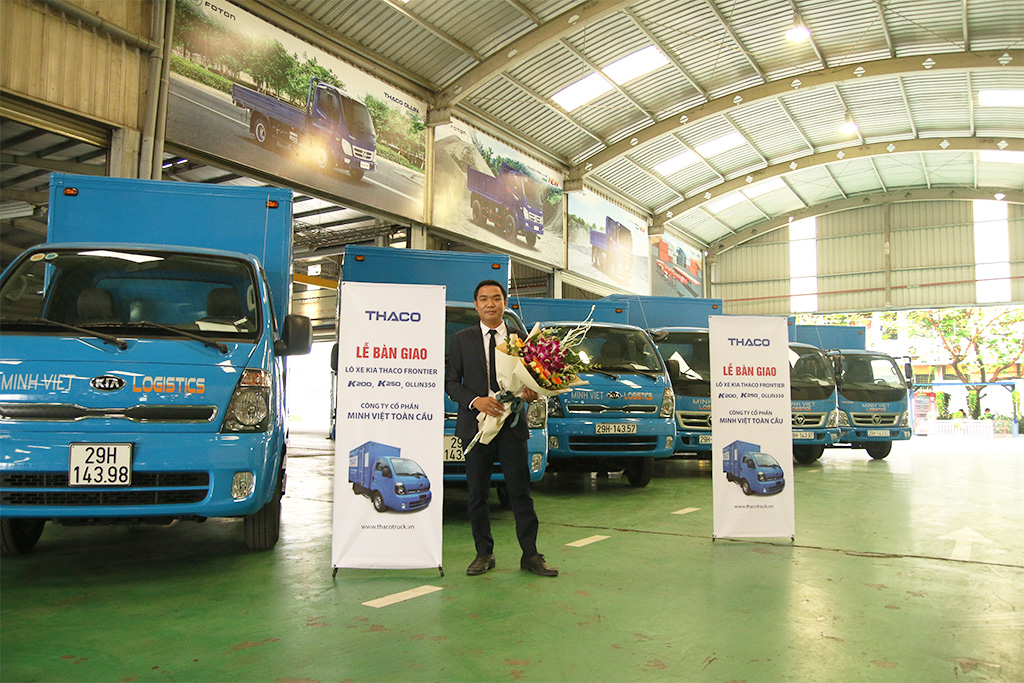 Thuê xe tải nhỏ tự lái của vận tải Minh Việt