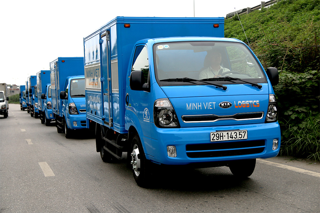 Thuê xe tải chở hàng giá rẻ tại Long Biên