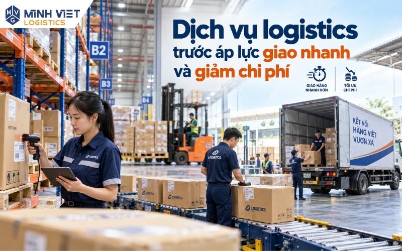 Giải pháp logistics giúp giao nhanh và kiểm soát chi phí
