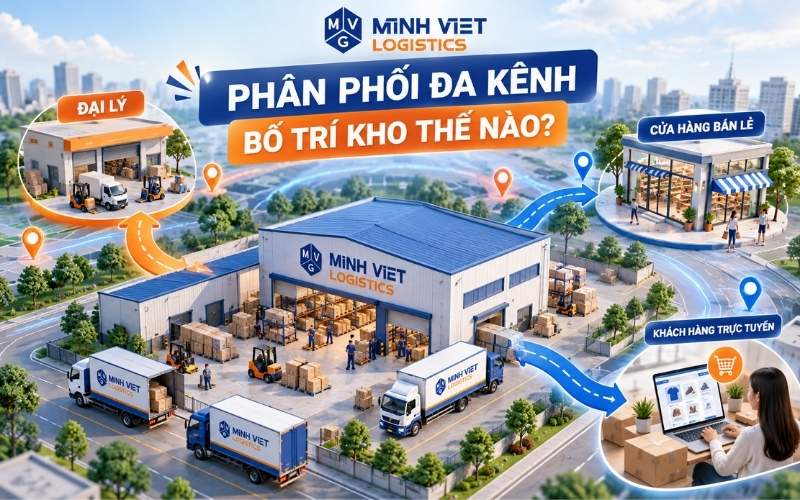 Phân Phối Đa Kênh Và Bố Trí Kho Tại Minh Việt Logistics